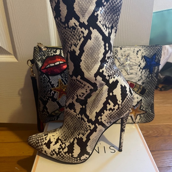 Patchwork Python Bag - Picture 3 of 3